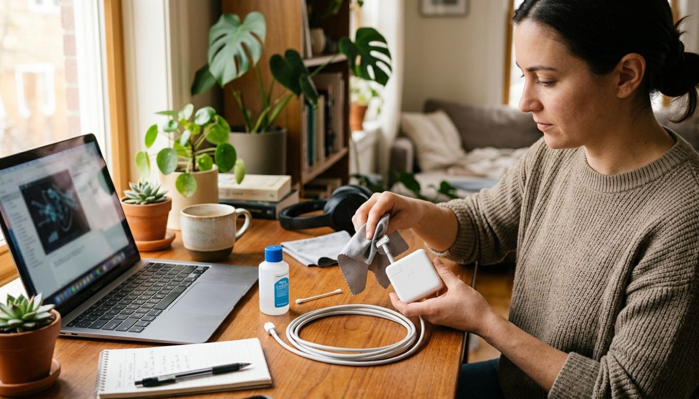Guía práctica para el mantenimiento de cargadores de portátiles
